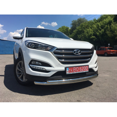 Защита бампера Hyundai Tucson 2016